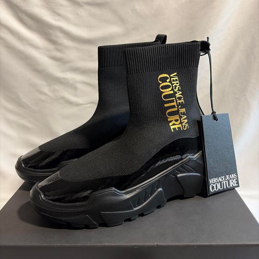 Versace-jeans-couture Women's Black Trainers